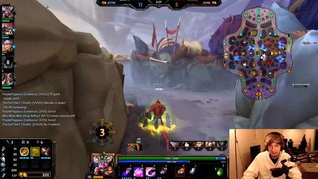 Smite: NEED TO WIN A GAME? PICK RAVANA! смотреть онлайн