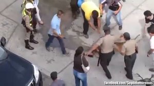 Собачьи бои (амстафф против хаски)