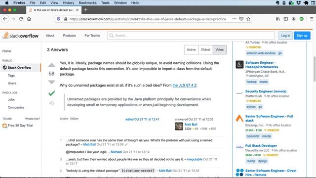 Just Learn Java - 3: Java Packages смотреть онлайн