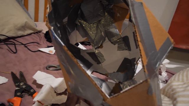 DIY Paper Fursuit Head