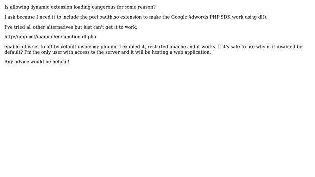 PHP DL Function смотреть онлайн