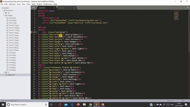 Bootstrap Tutorial Color Part 6 смотреть онлайн