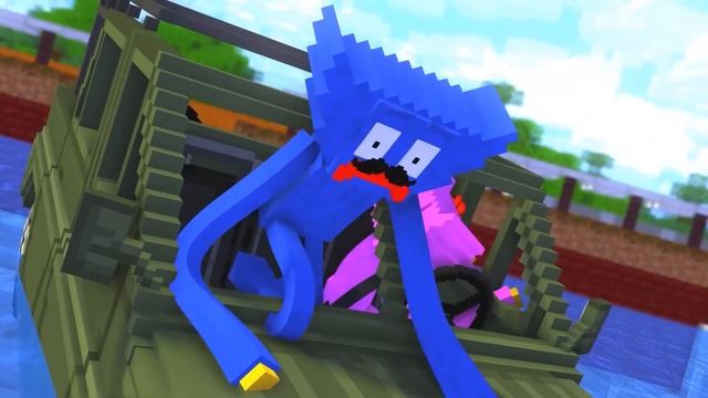 Monster School : Fat Huggy Wuggy All Episode - Minecraft Animation смотреть онлайн