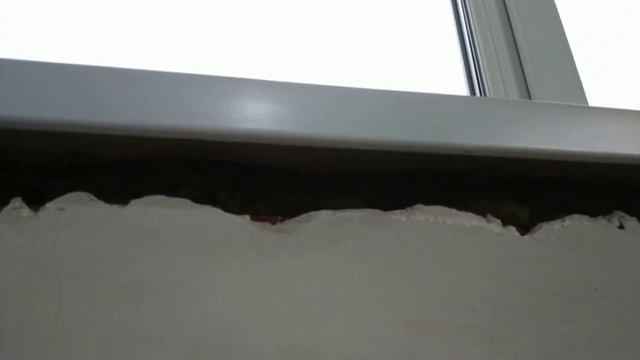 Установка подоконника своими руками на раствор, лайфхак!) смотреть онлайн