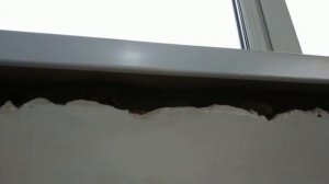 Установка подоконника своими руками на раствор, лайфхак!)