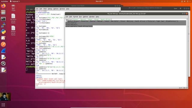 28.1.2 Lab - Construct a Basic Python Script смотреть онлайн