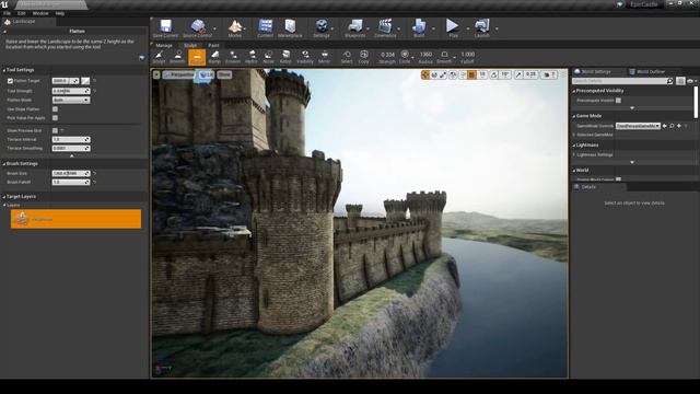 Brushify - Build a Medieval Castle in UE4. Peaceful 2 Hour Tutorial and Showcase. смотреть онлайн