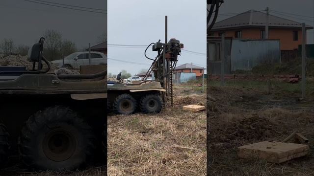 Как проводится геология на участке #строительнаякомпания #фундаментгрупп # #стройка #сваи #жбсваи смотреть онлайн