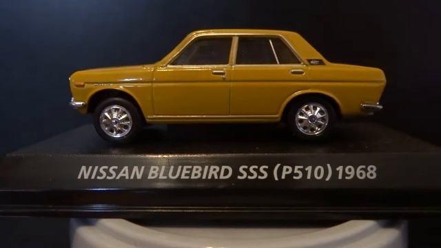 ☮ 日産ブルーバードSSS P510 コナミ　NISSAN BLUEBIRD SSS P510 KONAMI Mini Car ミニカー смотреть онлайн