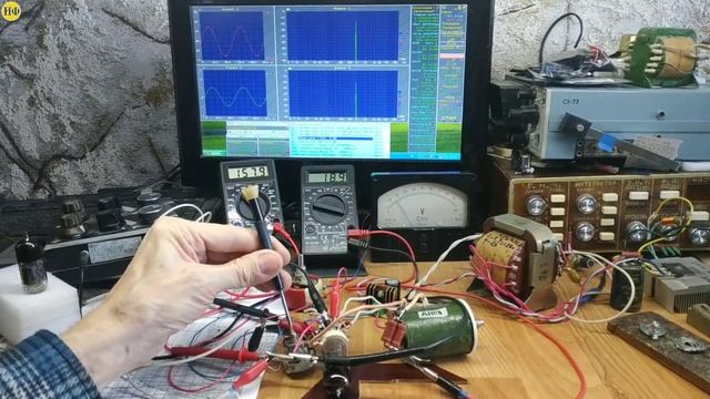 6Э6П ВАХ THD IMD АЧХ