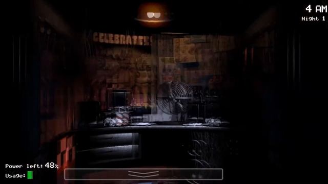 ПОЛНЫЙ ГЕЙМПЛЕЙ В FIVE NIGHTS AT FREDDY'S 1! [ВСЯ МЕХАНИКА ИГРЫ!]