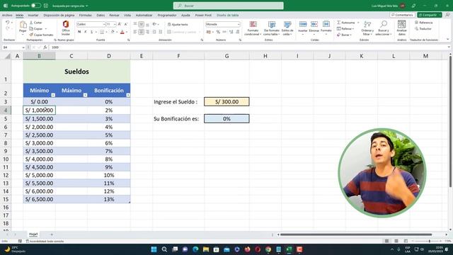 Buscar el Valor dependiendo de un rango en Excel (BuscarV coincidencia aproximada) смотреть онлайн