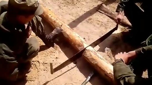 Заводим пилу двух ручку смотреть онлайн