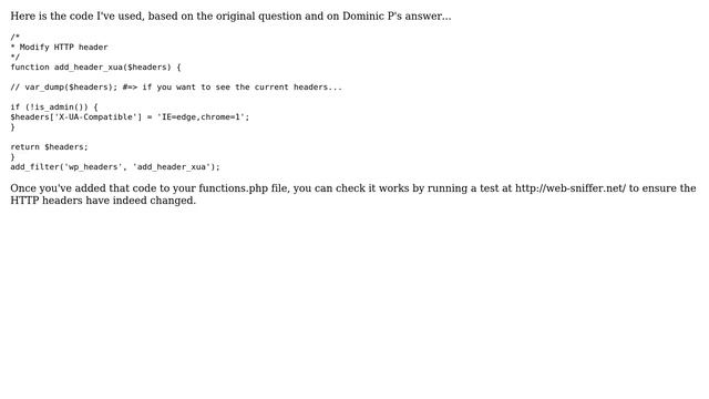 Wordpress: WP function/filter for modifying http headers? (4 Solutions!!) смотреть онлайн