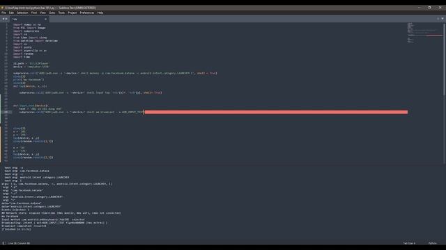 code tool auto adb tự độngmở và đăng bài, up stt lên facebook bằng code python trên điện thoại hoặc смотреть онлайн