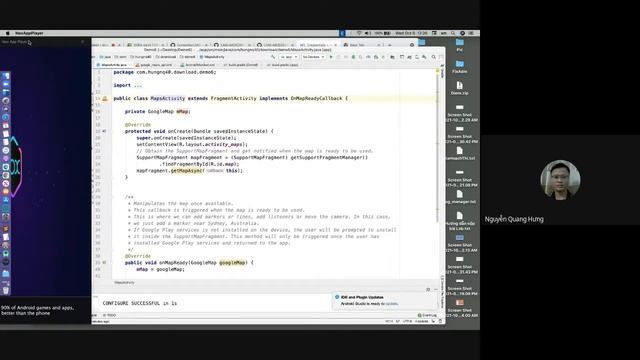 Lập trình Android - Tích hợp google map vào ứng dụng android смотреть онлайн