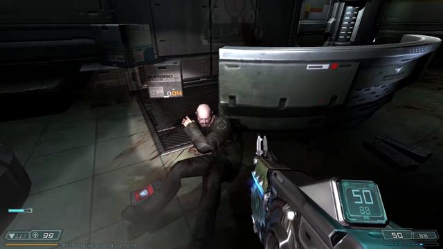 ТЕПЕРЬ ПОСЛОЖНЕЕ ☠ Doom 3 Level 21 смотреть онлайн