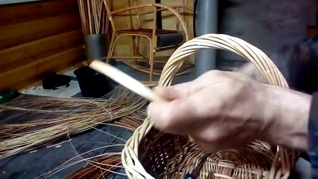 как сделать Корзина пикника делаем перегородку для крышек Сергей Николаевич смотреть онлайн