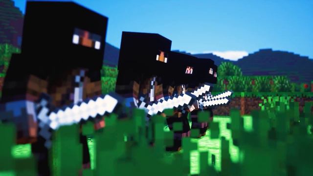 Minecraft Style Song And Animation / Girls Know How To Fight REMIX / Defenders Of Dimensions Ep 1