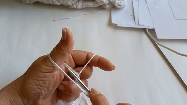 Шикарный летний узор и Ажурный женский спицами жакет "Лето" МАСТЕР КЛАСС ПЕРВАЯ ЧАСТЬ смотреть онлайн