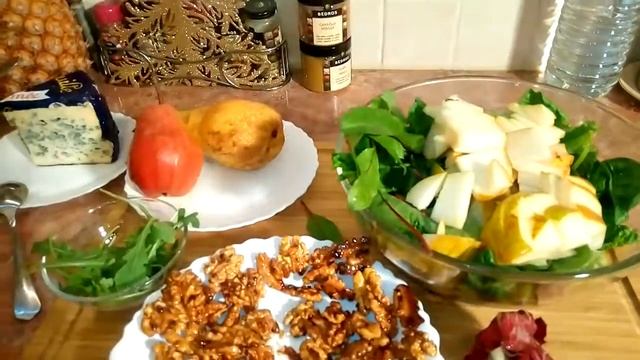 Французский САЛАТ На Новый 2020 Год ! САЛАТ с Грушей и сыром дор блю . Обалденный Салат ! смотреть онлайн