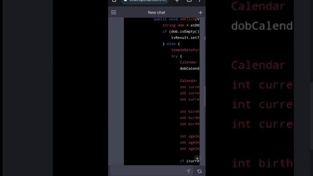 How to create age calculator app with ChatGPT & AIDE смотреть онлайн
