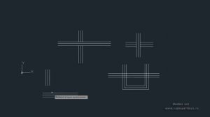 Редактирование мультилинии в Автокад (AutoCAD)