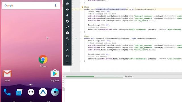 Auto test React native app with Appium смотреть онлайн