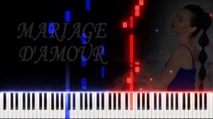 Paul de Senneville - Mariage d'Amour by Yuval Salomon | Synthesia Piano Tutorial