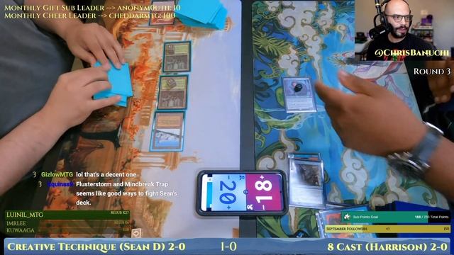 Temur Creative Technique Cascade vs 8 Cast [MTG Legacy] смотреть онлайн