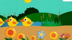 Пять Маленьких Утят | Детские Песни | Веселая Песенка