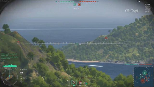 World of Warships USS Dreadnought 4K Review смотреть онлайн