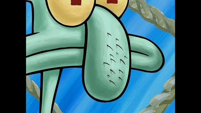 Mr. Krabs Staring At Squidward's Hairy Nose For 10 Hours
