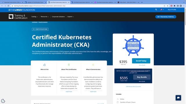 My Experience Taking the CKA in 2023 смотреть онлайн