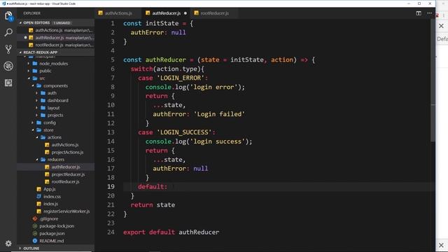React, Redux & Firebase App Tutorial #23 - Logging Users In смотреть онлайн