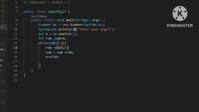 Sum of Digit in Java || Java program to find Sum of Digit #java смотреть онлайн