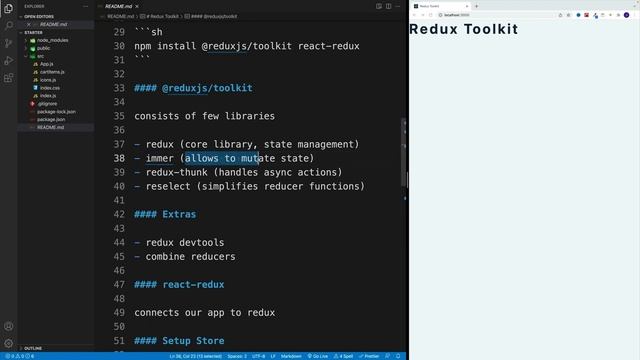 Redux Toolkit - Setup Store смотреть онлайн