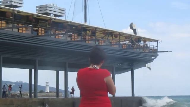 Тушение пожара в Ялте 2012 смотреть онлайн