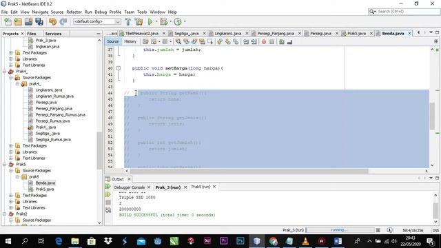 Setter and Getter Java OOP смотреть онлайн