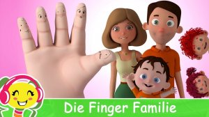 Die Finger Familie - Papa Finger, Papa Finger, wo bist du? Kinderlieder Deutsch