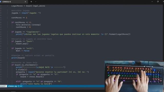 Programando ajedrez con Python смотреть онлайн