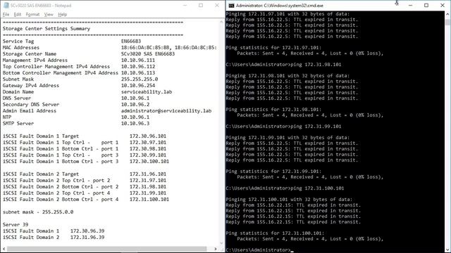 Deploying SCv3000 Series storage array with iSCSI IO cards смотреть онлайн