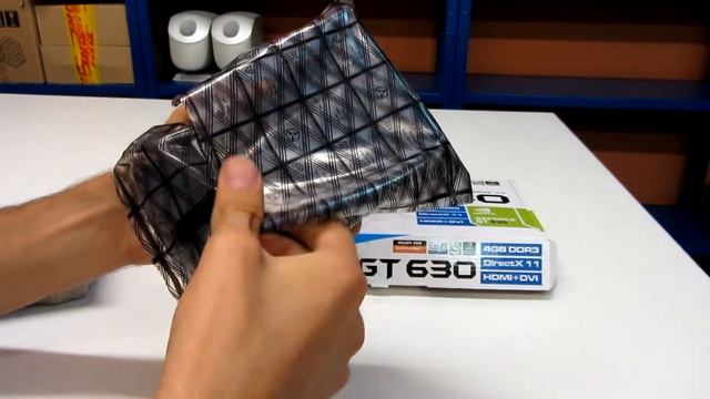 MSI N630GT-MD4GD3 Videokártya Kicsomagoló Videó - MobilxTV