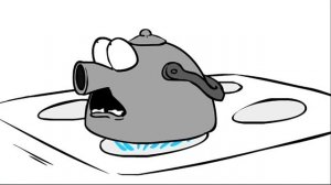 у чайника ж*па горит | мем