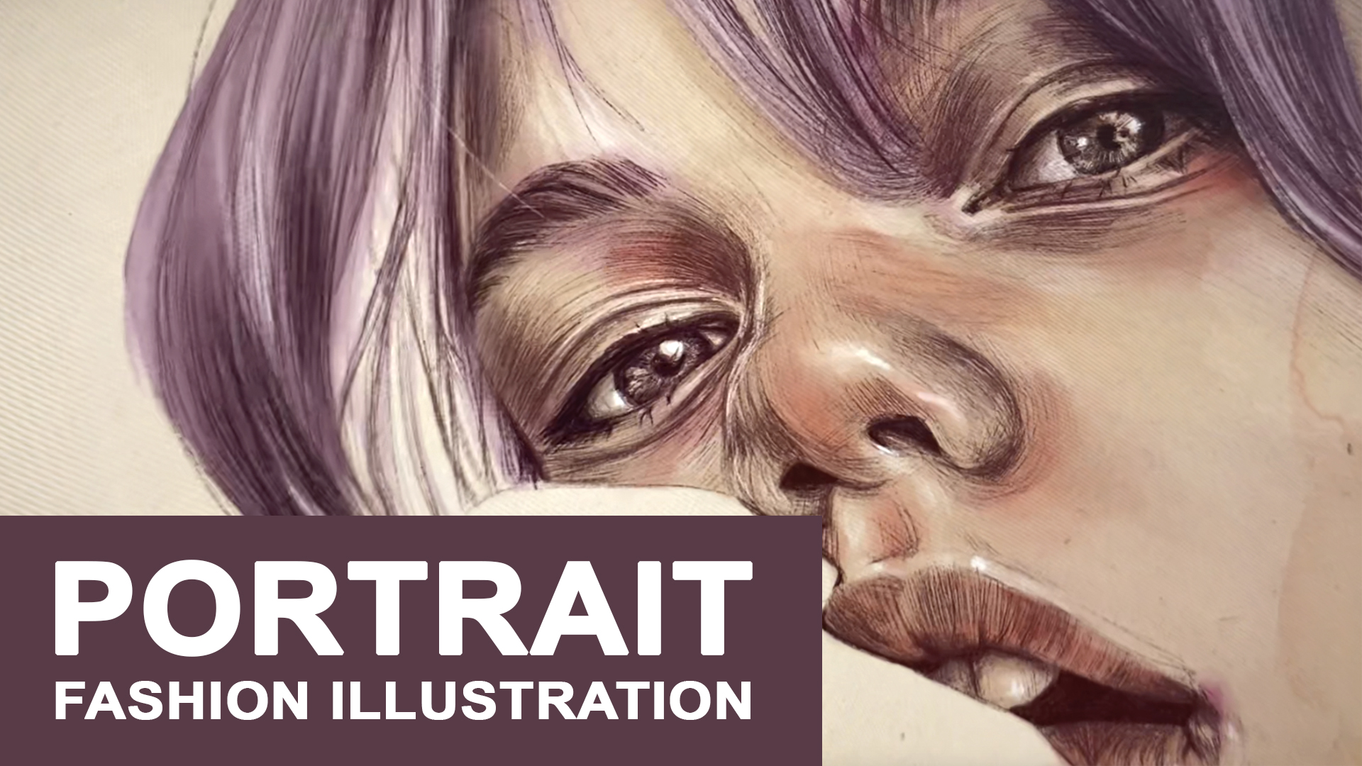 ПОРТРЕТ В PROCREATE / АРТ ВЛОГ #procreate #iPad #иллюстрация смотреть онлайн
