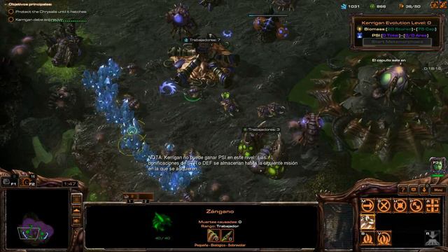 StarCraft Mass Recall - Campaña Zerg "Enslavers Redux" Parte 3 Capitulo 1 en Español смотреть онлайн