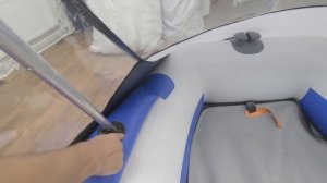 Лодка Altair HD 380FB скоростная лодка с фальшбортом и тримаранным надувным дном "Морской дротик"