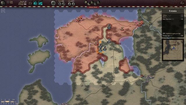 Lets Play: Unity of Command - Black Turn Campaign: Estonia Brilliant Victory (HD) смотреть онлайн
