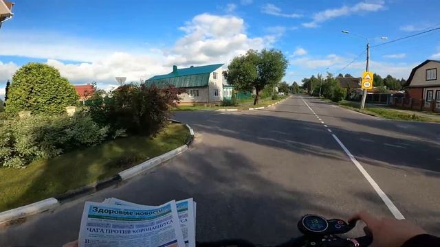 Развозим листовки на электросамокате Halten rs-02 [Gopro] смотреть онлайн