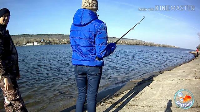 Рыбалка на Волге с дочкой. смотреть онлайн